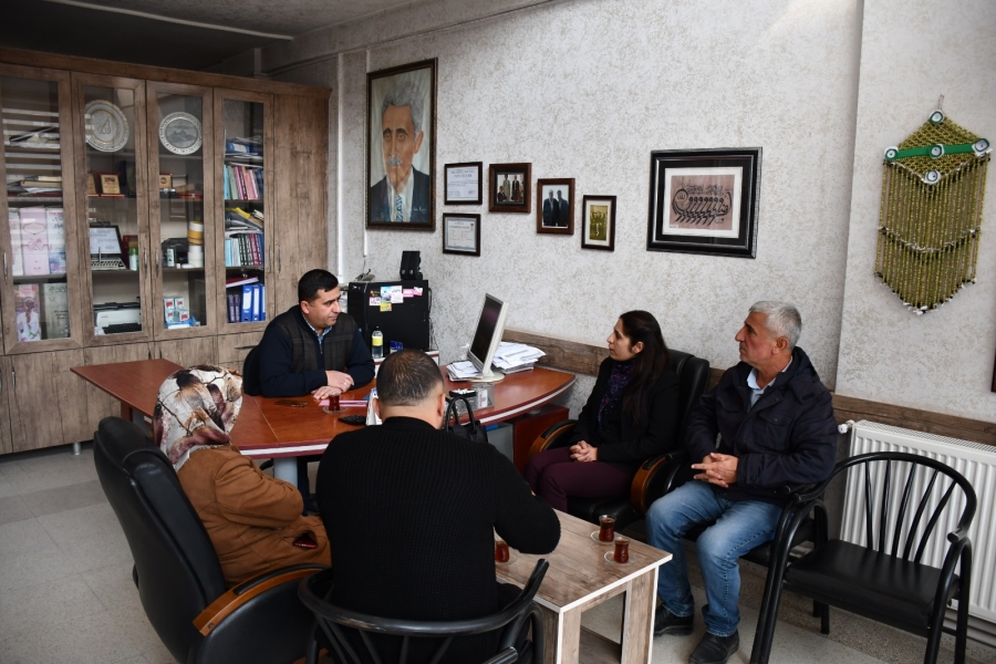 Belediye Başkanı Yıldız Acar Gazetemizi ziyaret etti