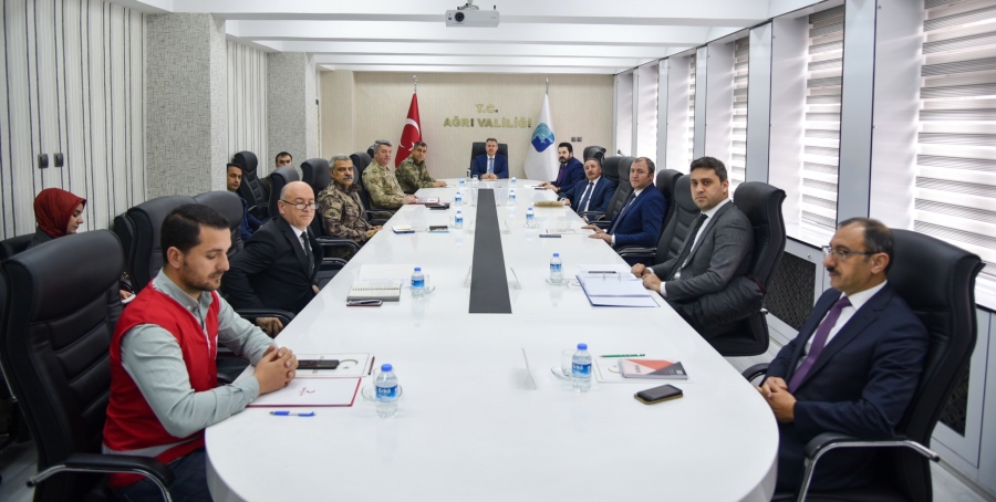 İl Pandemi Koordinasyon Kurulu Toplantısı, Vali Elban Başkanlığında Gerçekleştirildi