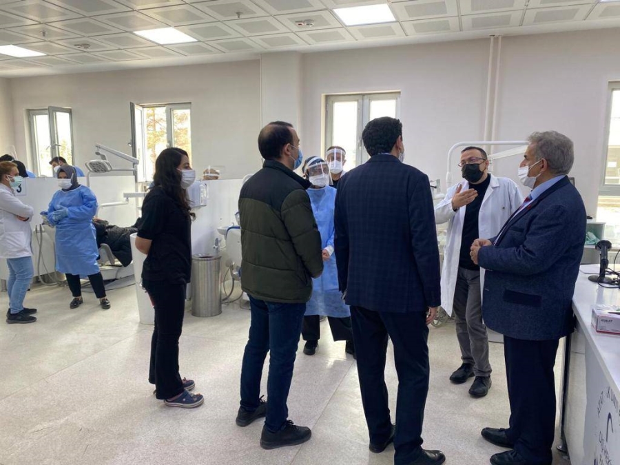 Rektör Alma’dan Atatürk Üniversitesi Diş Hekimliği Fakültesine Ziyaret
