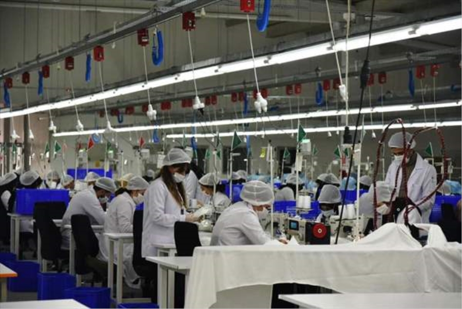 Ağrılı kadınlar Tekstilkent