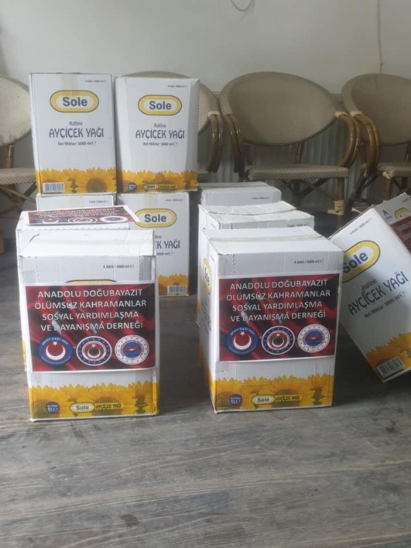 ANADOLU ÖLÜMSÜZ KAHRAMANLAR DERNEĞİ’NDEN YARDIM KAMPANYASI