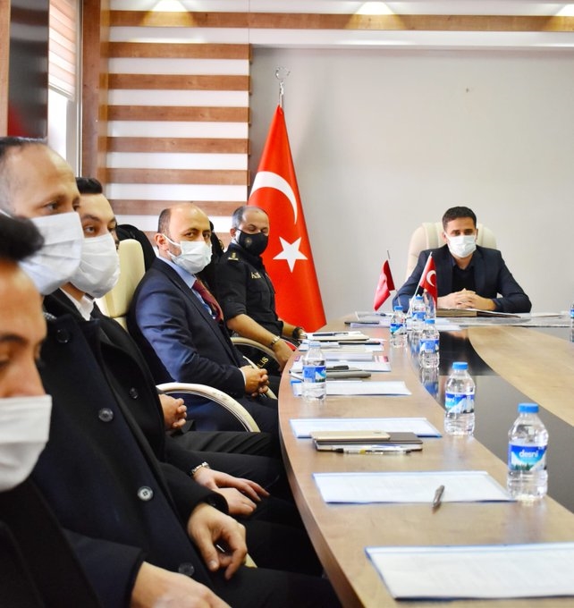 Doğubayazıt Kaymakamı Akpınar başkanlığında "Uyuşturucu ile mücadele" koordinasyon toplantısı