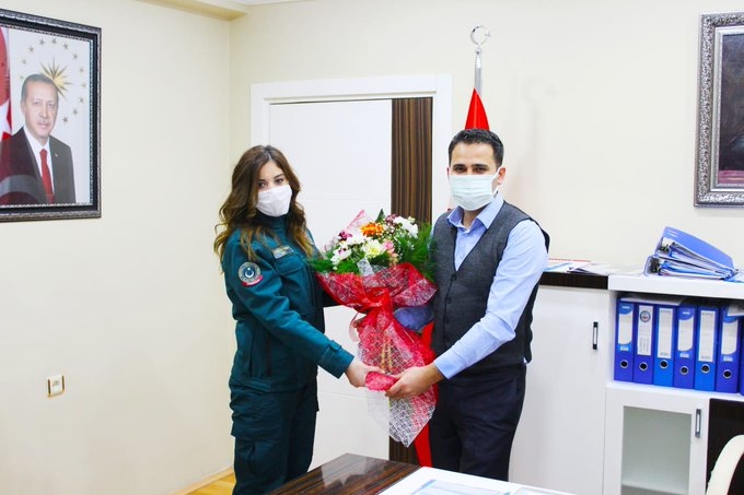 “26 Ocak Dünya Gümrük Günü” dolayısıyla Kaymakam Akpınar’a ziyaret 