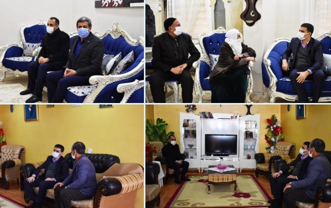 Kaymakam Akpınar Kızılay Doğubayazıt Şubesini ve Şehit ailelerini ziyaret etti