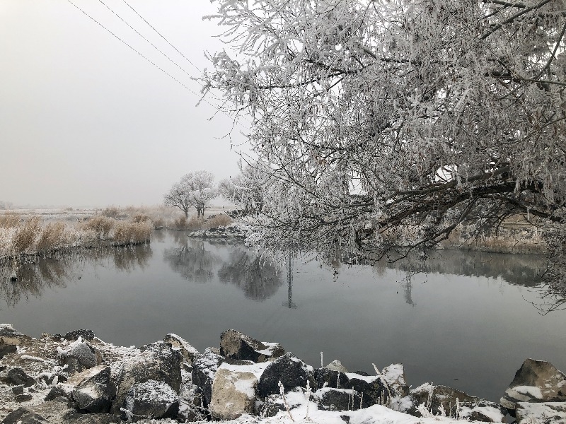 Ağrı Dağı Milli Parkı kış güzelliğiyle göz kamaştırıyor