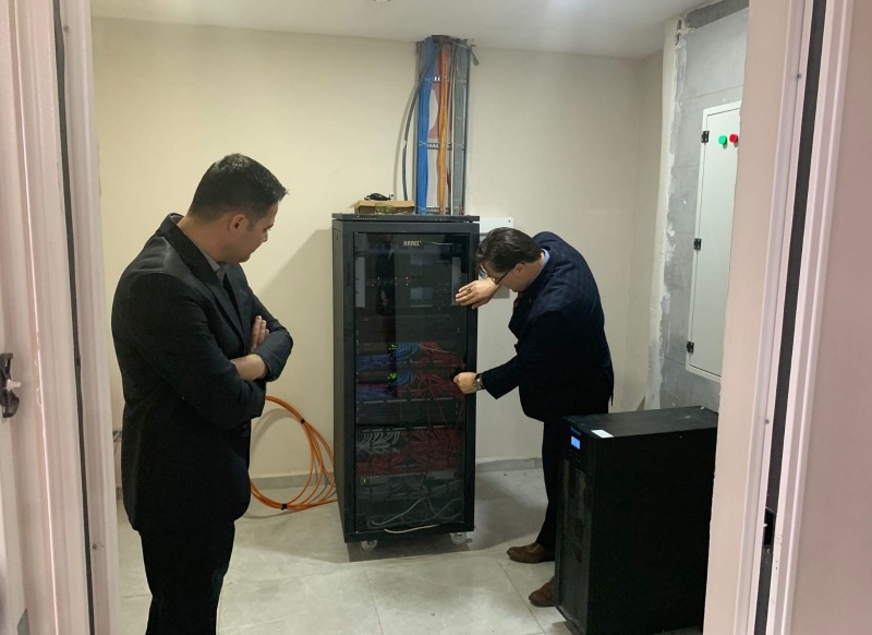 Kaymakam Akpınar Doğubayazıt Tapu ve Kadastro Müdürlüğünün yeni binasını ziyaret etti