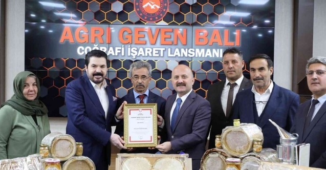 Ağrı geven balı coğrafi işaret aldı