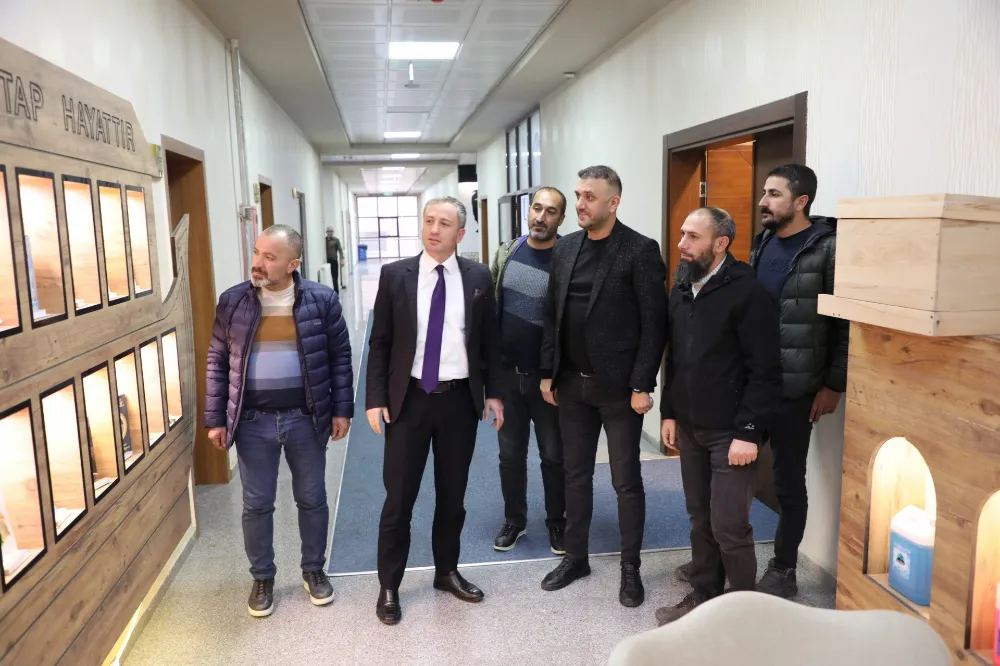 Ağrı Çalışan Gazeteciler Cemiyetinden Kökrek’e ziyaret