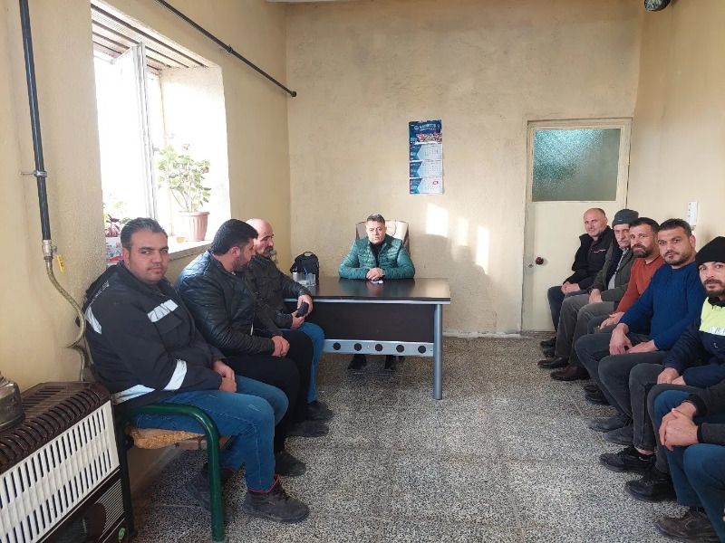 DOSKİ EKİBİYE TOPLANDI