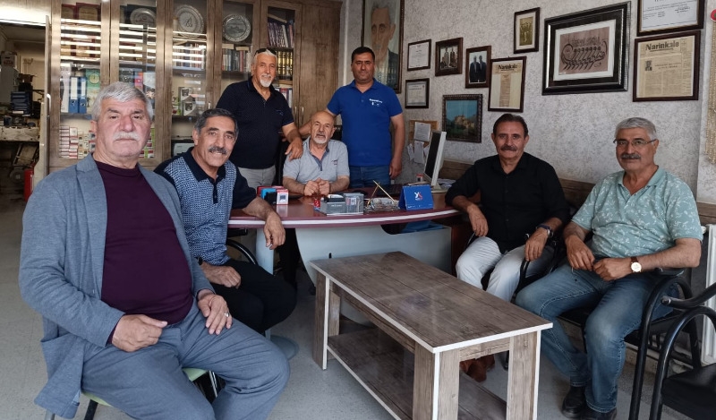 HEMŞEHRİLEMİZDEN GAZETEMİZE ZİYARETLER