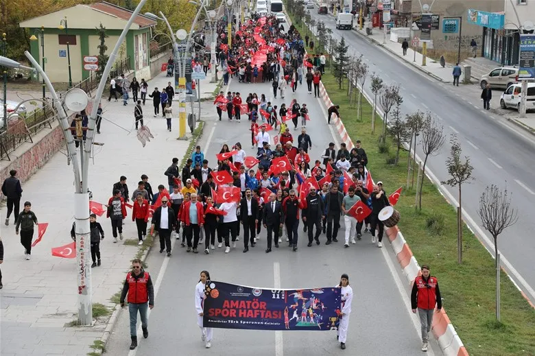 AĞRI’DA AMATÖR SPOR HAFTASI ETKİNLİKLERİ DÜZENLENDİ