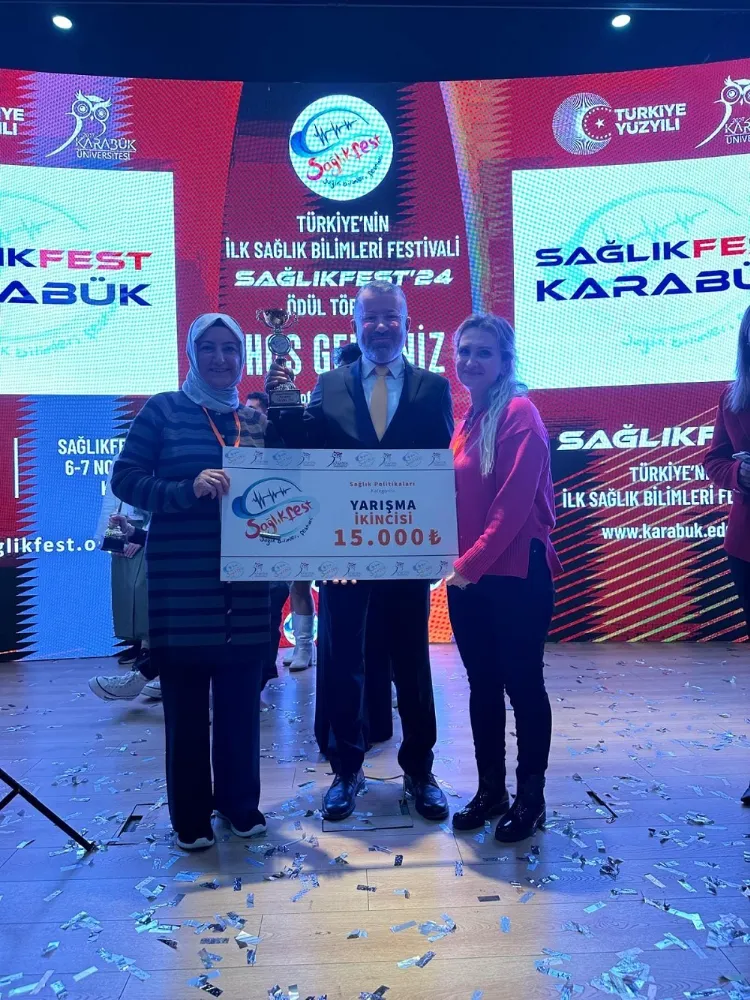 AİÇÜ SAĞLIKFEST’TE Türkiye İkincisi Oldu