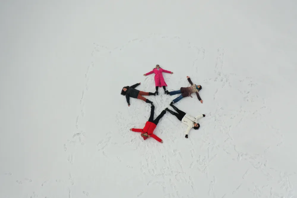 Ağrı'nın karla kaplı güzellikleri fotoğraf tutkunlarını ağırlıyor