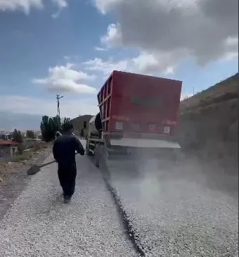 Doğubayazıt  Belediyesi Asfalt Çalışması devam ediyor