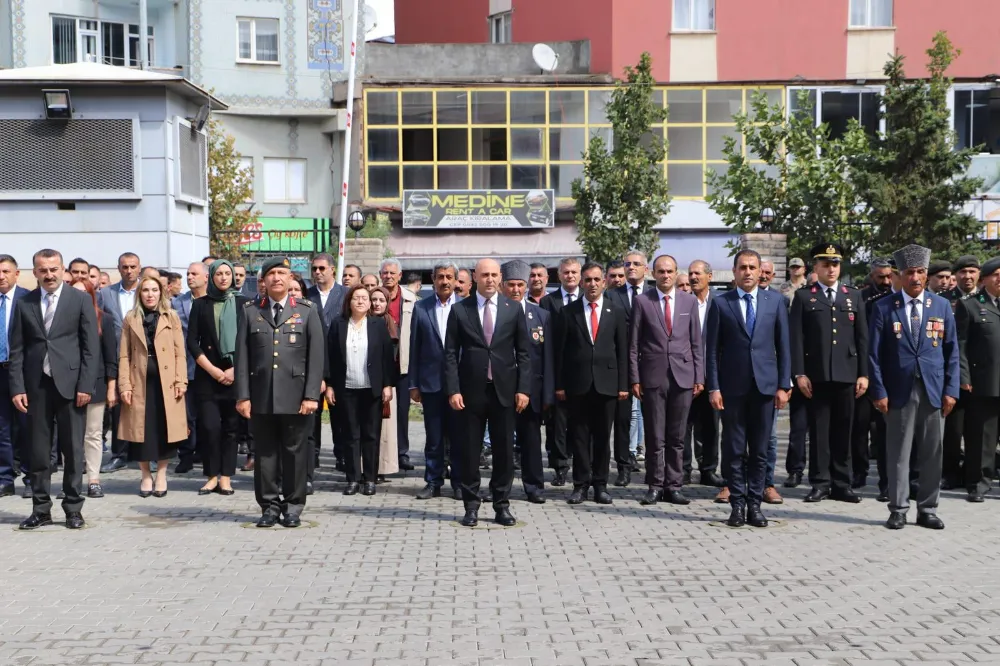 19 Eylül Gaziler Günü Doğubayazıt’ta törenle kutlandı