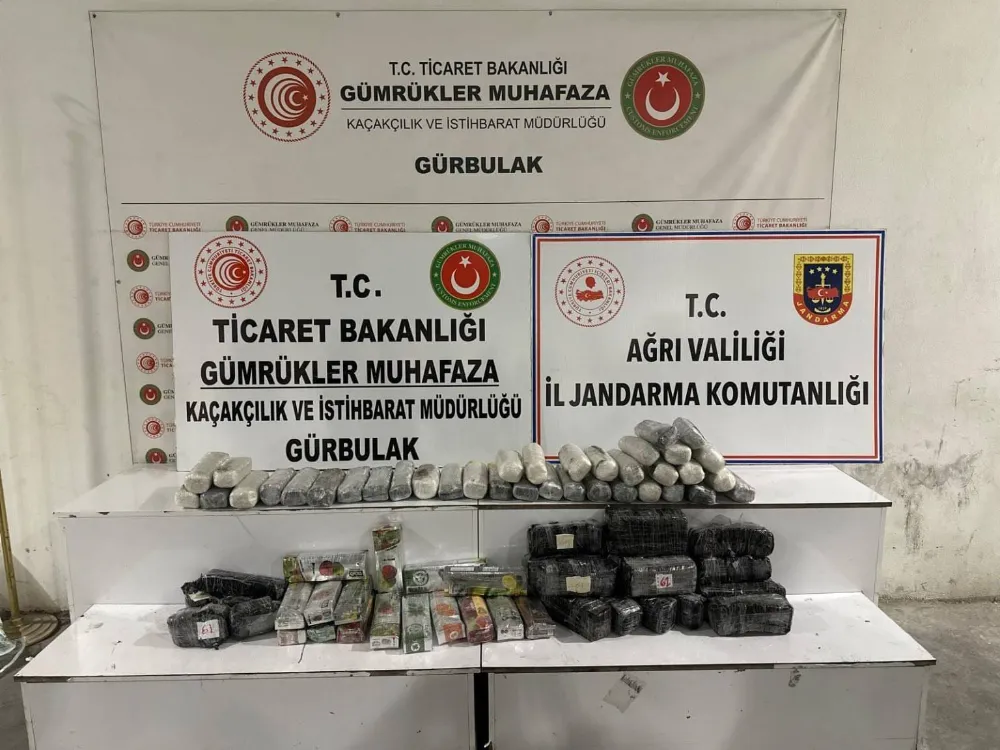 18 kilo 730 gram Esrar,  70 bin 500 adet Uyuşturucu ve Uyarıcı Madde ele geçirildi