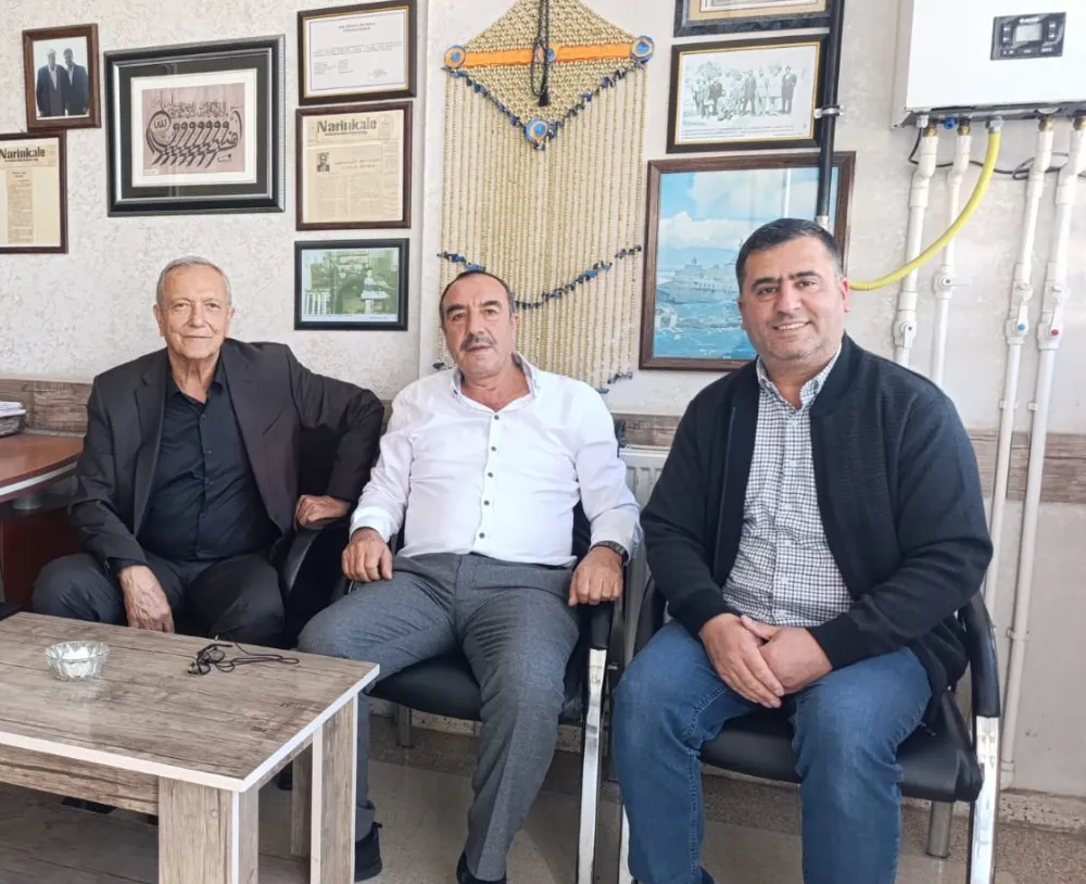 BÜYÜKLERİMİZDEN GAZETEMİZE ZİYARET