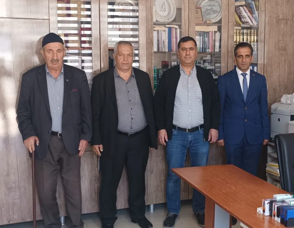 ŞEHİT VE GAZİLER DERNEĞİ’NDEN GAZETEMİZE ZİYARET