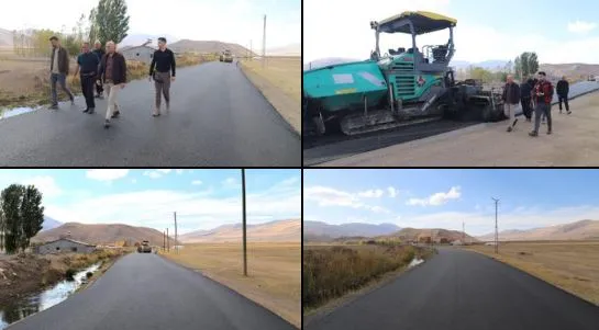 Suluçem - Balıkgölü grubu yol çalışmaları devam ediyor