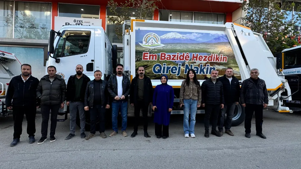 DOĞUBAYAZIT BELEDİYESİ YENİ ARAÇLARLA ARAÇ FİLOSUNU GENİŞLETTİ  