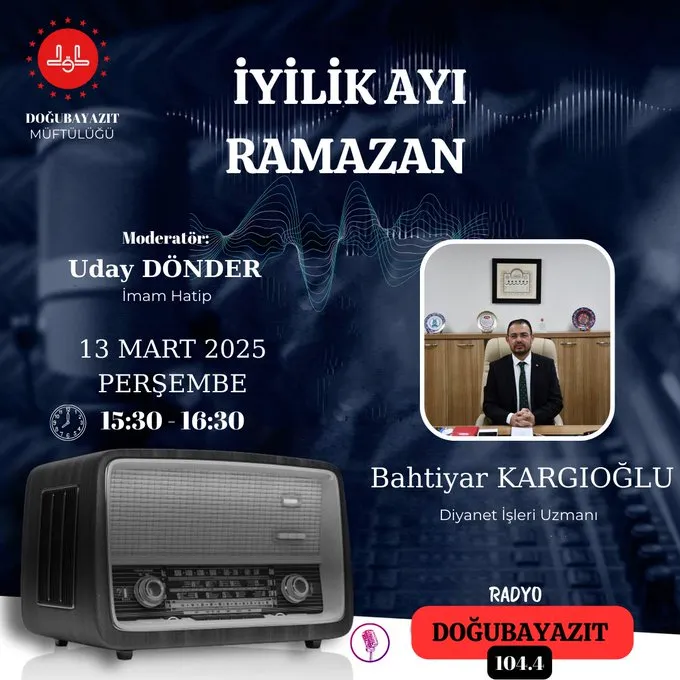 Diyanet İşleri Uzmanı Bahtiyar KARGIOĞLU,  Uday Dönder