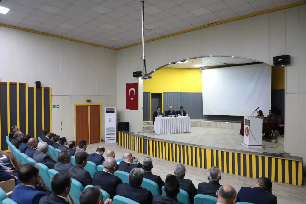 Ağrı İl Planlama ve Koordinasyon Kurulu Toplantısı Vali Koç başkanlığında yapıldı