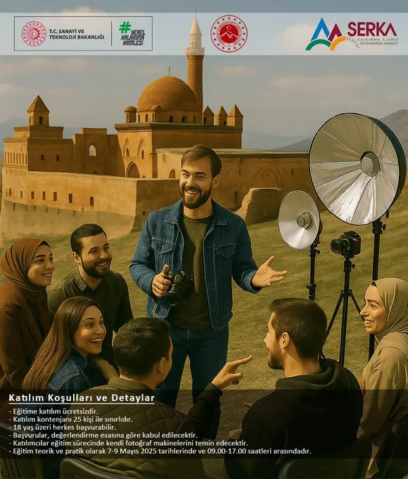 Ağrı Valiliği himayesinde Fotoğrafçılık ve Sosyal Medya Eğitimi