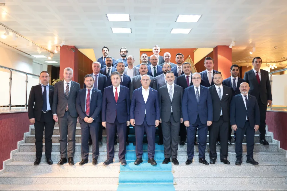 Milletvekili ALAN, ASKON Genel Başkanı AYDIN, İSRA Holding Yönetim Kurulu Başkanı TAVLI Ağrı Valisi Koç ‘u ziyaret etti 