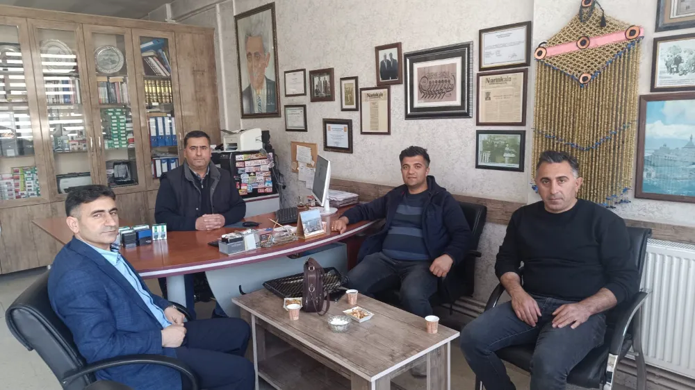 Doğubayazıt Denetimli Serbestlik Müdürü Muhlis Kaplan’dan Gazetemize Ziyaret