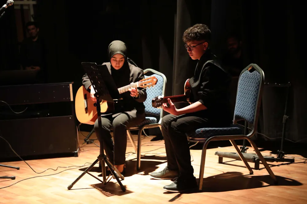 Ağrı’da Güzel Sanatlar Lisesi öğrencilerinden klasik müzik konseri