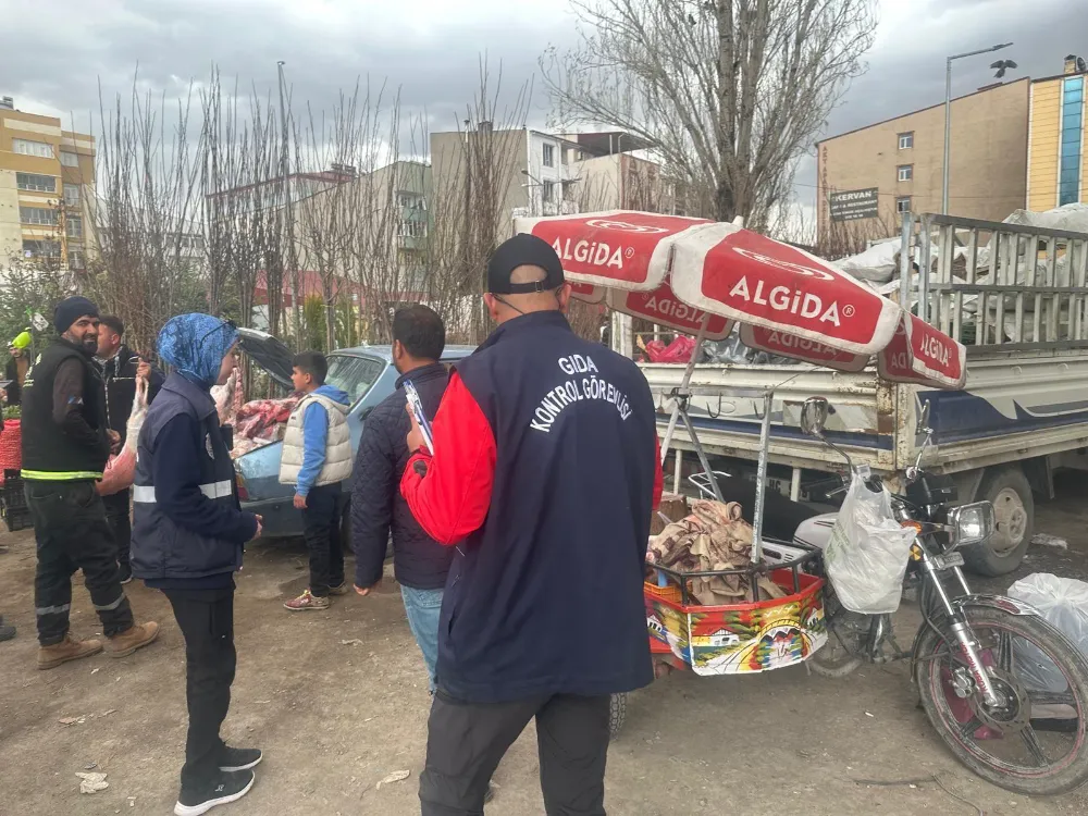 Kaçak Et Ürünleri satışına yönelik denetimler sürüyor