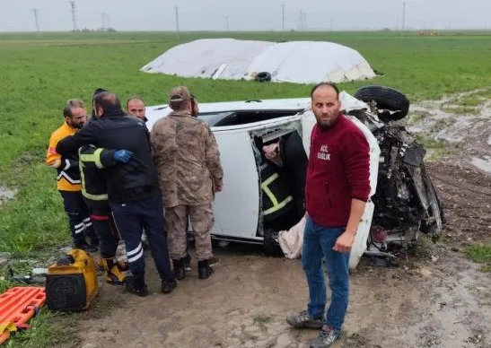 Ağrı’da Trafik Kazası: 2 yaralı