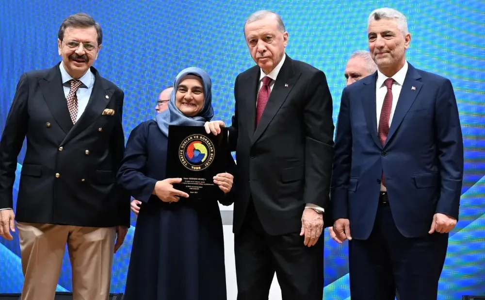 DTSO Genel Sekreteri Neriman Memiş’e Anlamlı Ödül