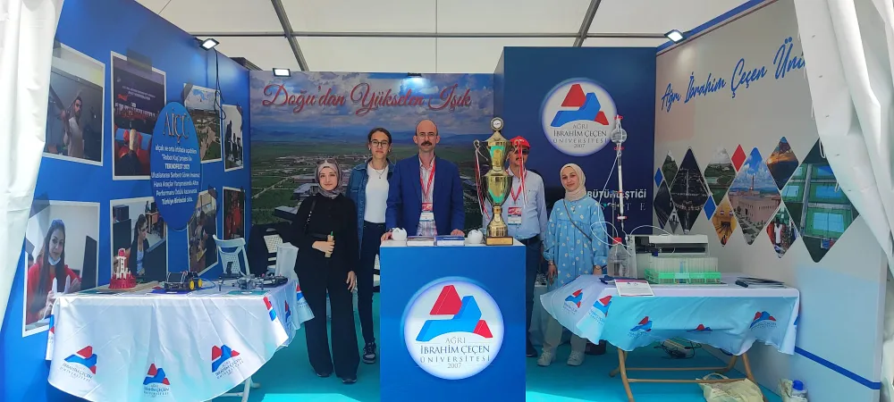 Ağrı İbrahim Çeçen Üniversitesi’nin (AİÇÜ) de paydaşları arasında yer aldığı, TEKNOFEST KKTC, ziyaretçilerine kapılarını açtı