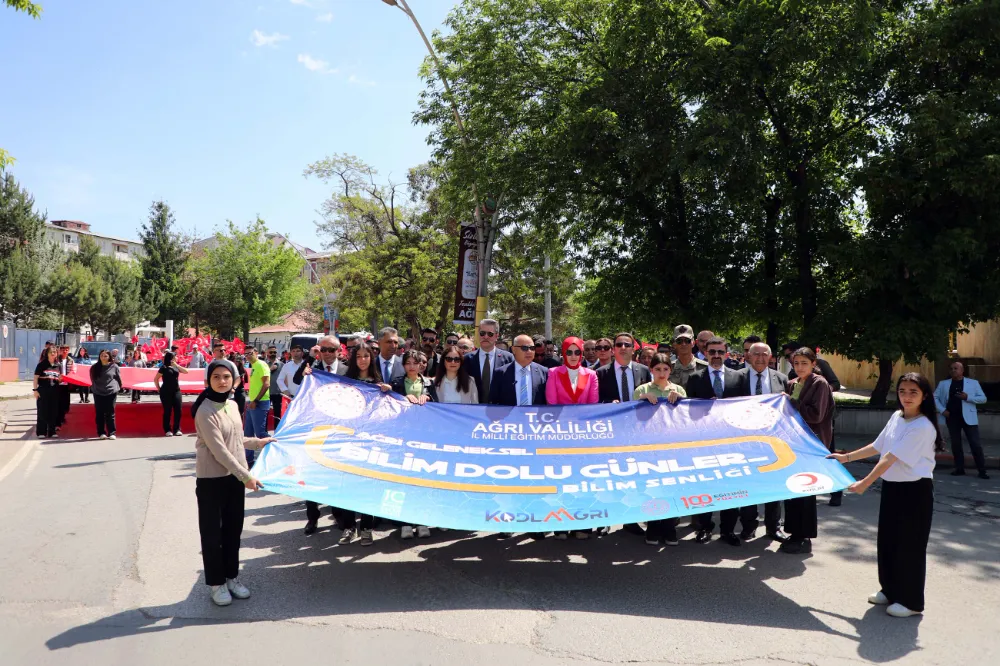 Ağrı’da “Bilim Dolu Günler Bilim Şenliği” başladı