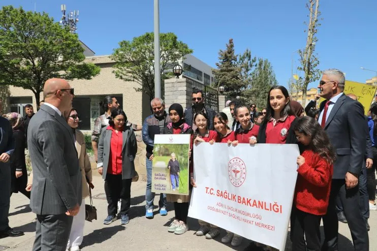 “Sağlık İçin Hareket Et” Yürüyüşü Düzenlendi