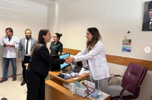 İl Sağlık Müdürü Doç. Dr. Esra BEŞER Diyadin ve Taşlıçay Devlet Hastanelerinde incelemelerde bulundu