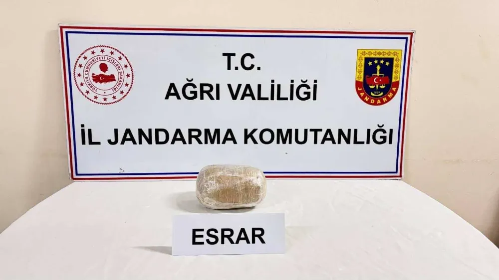 AĞRI’DA UYUŞTURUCU OPERASYONU