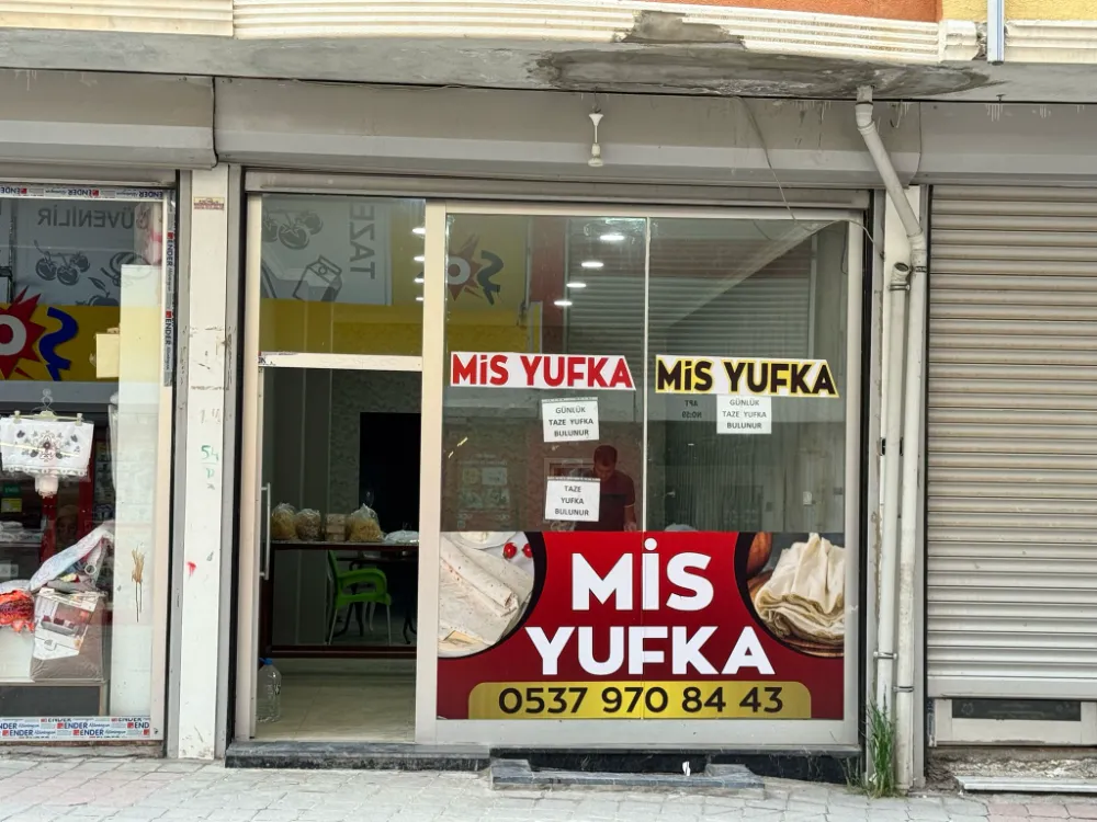 MİS YUFKA VE MAMÜLLERİ İŞYERİ AÇILDI