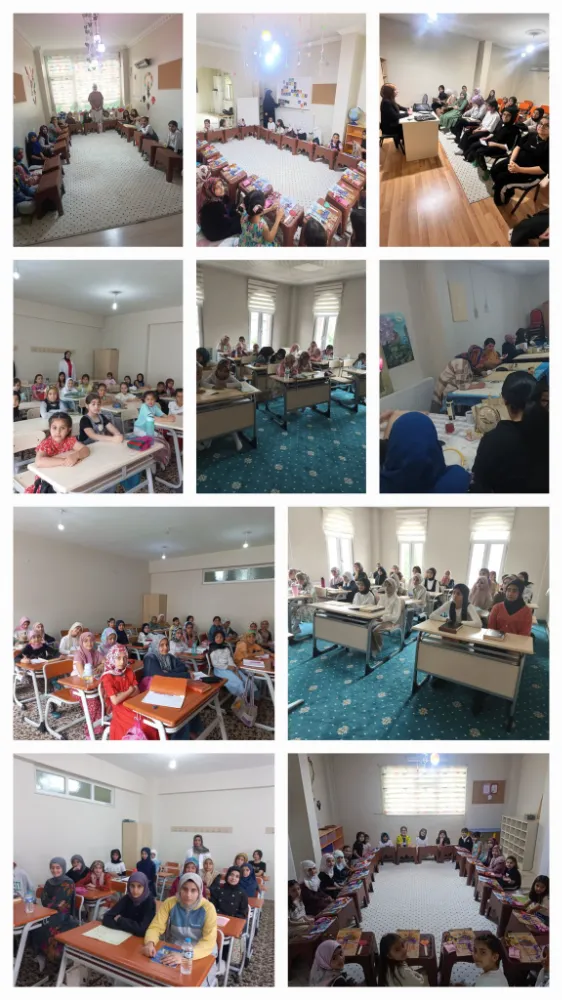 Dikiş, El Sanatları,  Bilgisayar, İngilizce ve Kur