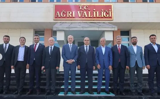 Vali Koç YÖK Başkanı ÖZVAR, IC Holding Yönetim Kurulu Başkanı ÇEÇEN ve beraberindeki heyeti kabul etti