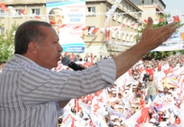 Erdoğan son mitingini Ağrı`da yaptı